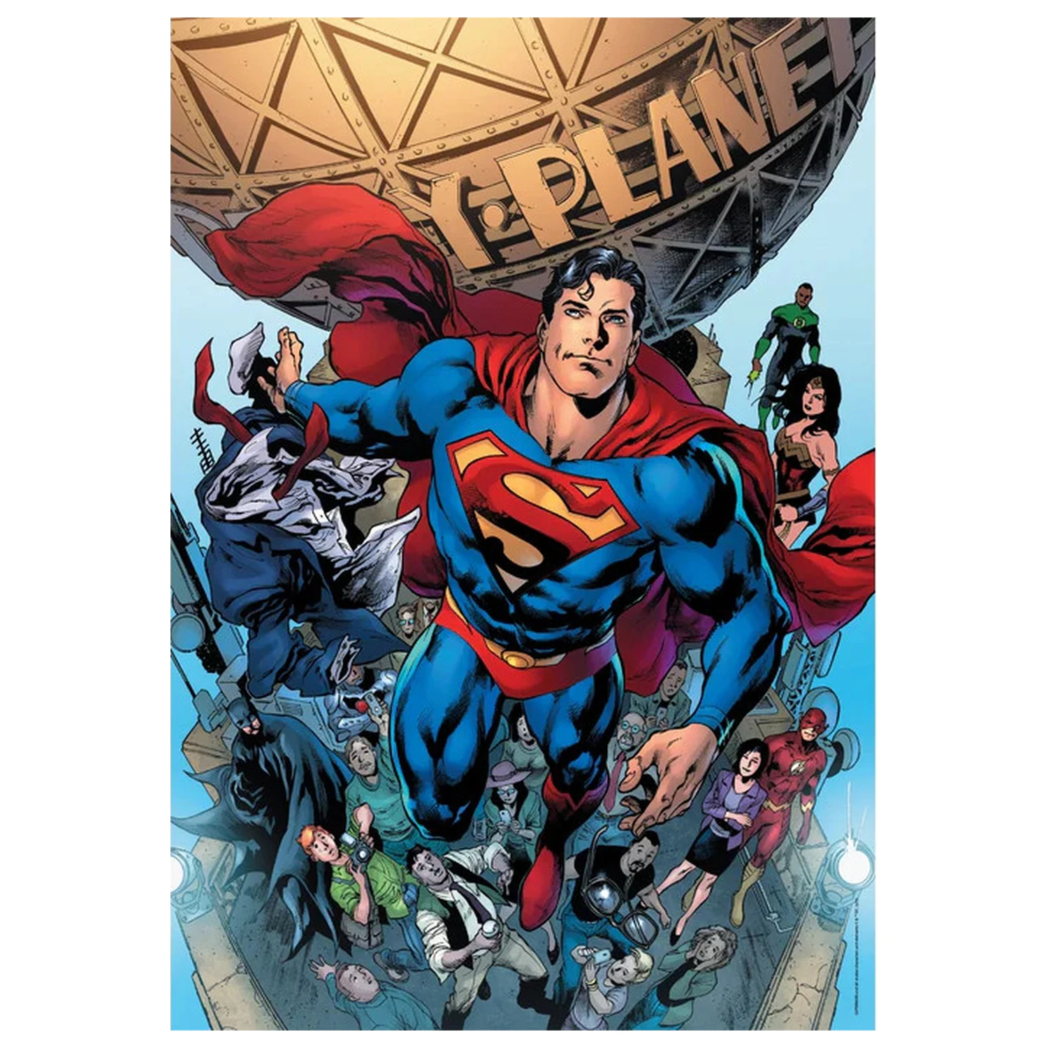 Superman Planet 1000-piece Compact puzzle product photo