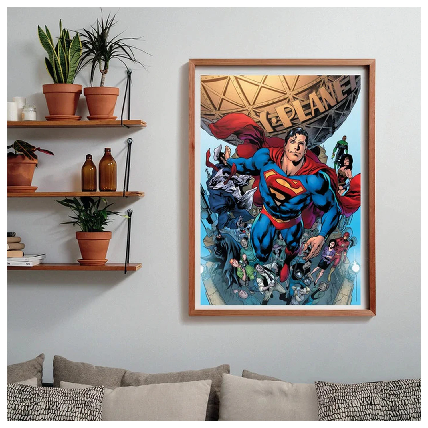 Superman Planet 1000-piece Compact puzzle product photo