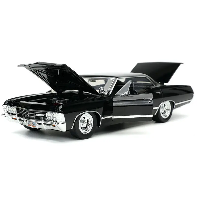Supernatural Chevy Impala Sport Sedan car + Winchester Dean figure set product photo