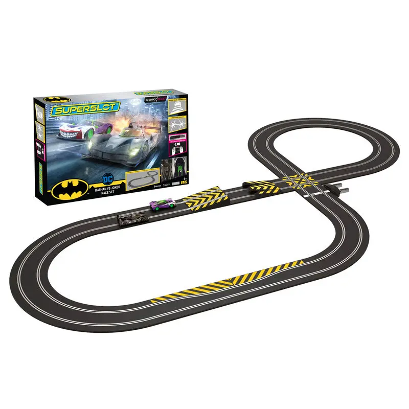 SuperSlot Spark Plug Batman vs Joker Race Set product photo