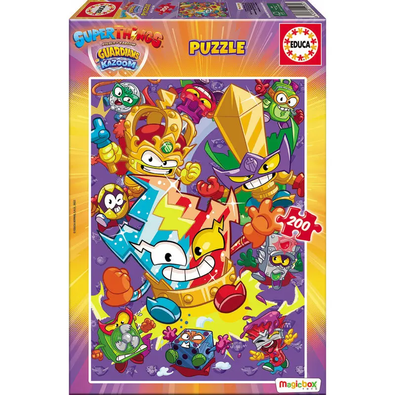 Superzings puzzle 200pcs termékfotó