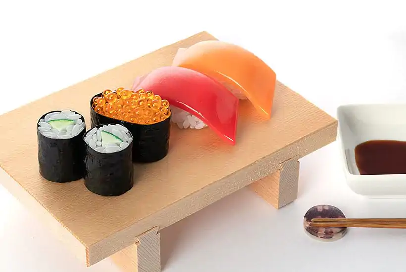 Sushi Plastic Model Kit 1/1 Tuna (re-run) 3 cm product photo