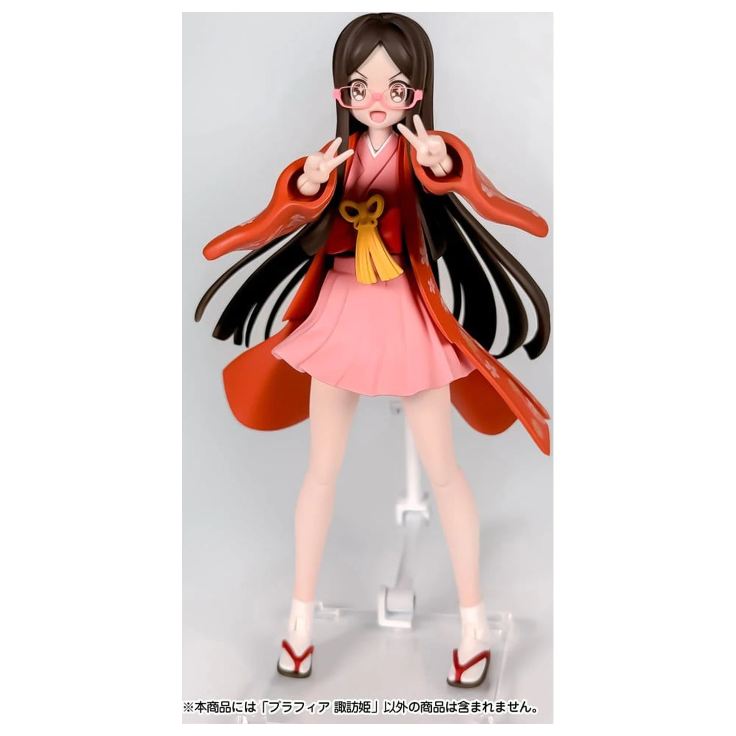 Suwahime Plafia Plastic Model Kit Suwahime (Mini Figure Set) 14 cm product photo