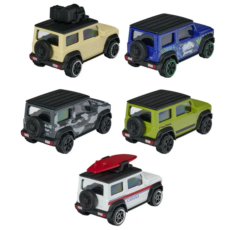 Set 5 Suzuki Jimy metal cars 7,5cm termékfotó