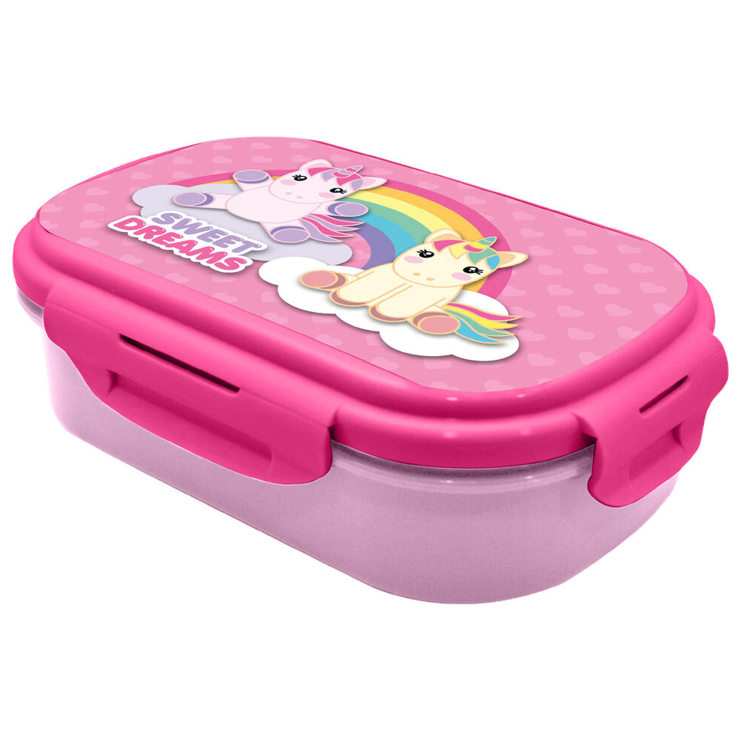 Sweet Dreams lunch box with cutlery product photo
