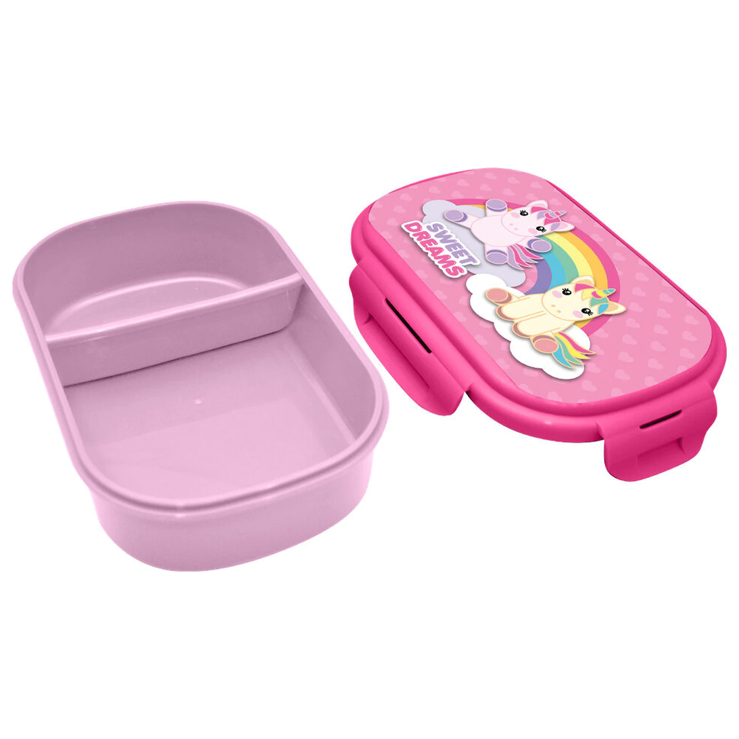 Sweet Dreams lunch box with cutlery product photo