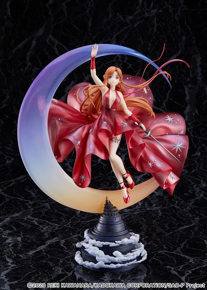 Sword Art Online PVC Statue 1/7 Asuna Crystal Dress Ver. 38 cm product photo