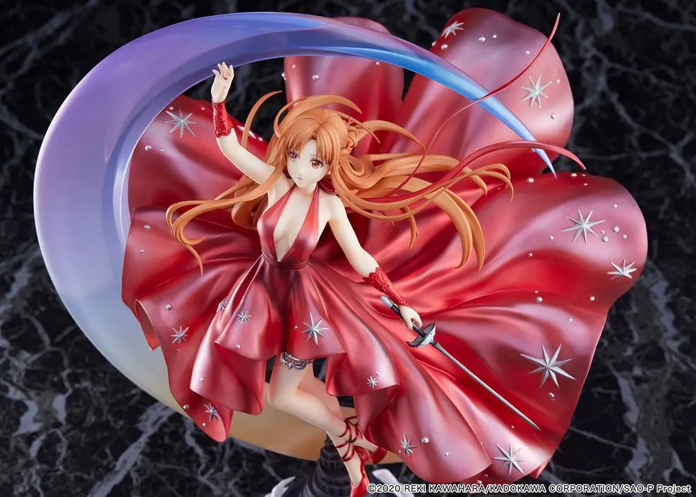 Sword Art Online PVC Statue 1/7 Asuna Crystal Dress Ver. 38 cm product photo