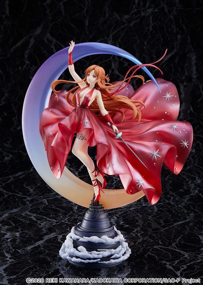 Sword Art Online PVC Statue 1/7 Asuna Crystal Dress Ver. 38 cm product photo