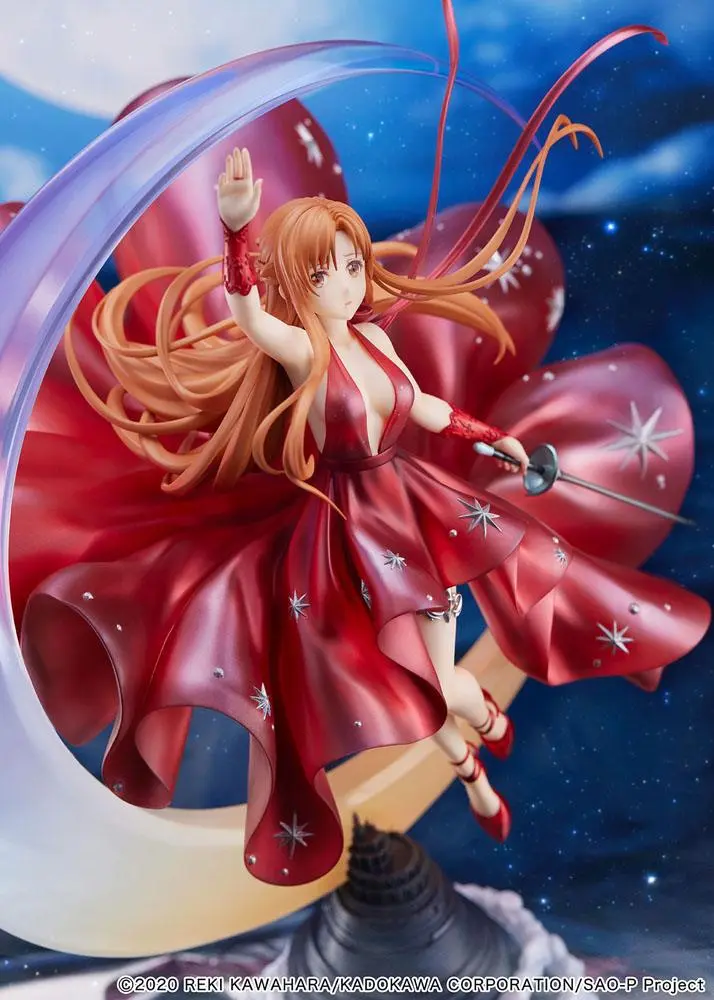 Sword Art Online PVC Statue 1/7 Asuna Crystal Dress Ver. 38 cm product photo