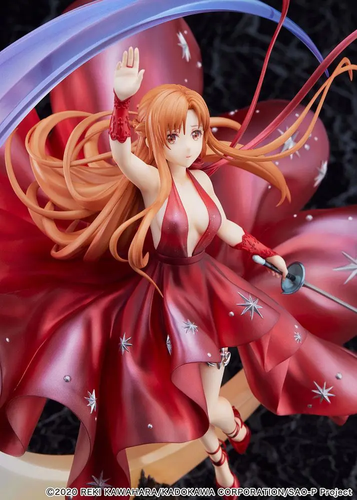 Sword Art Online PVC Statue 1/7 Asuna Crystal Dress Ver. 38 cm product photo