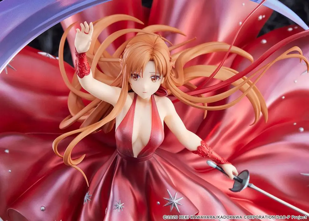 Sword Art Online PVC Statue 1/7 Asuna Crystal Dress Ver. 38 cm product photo