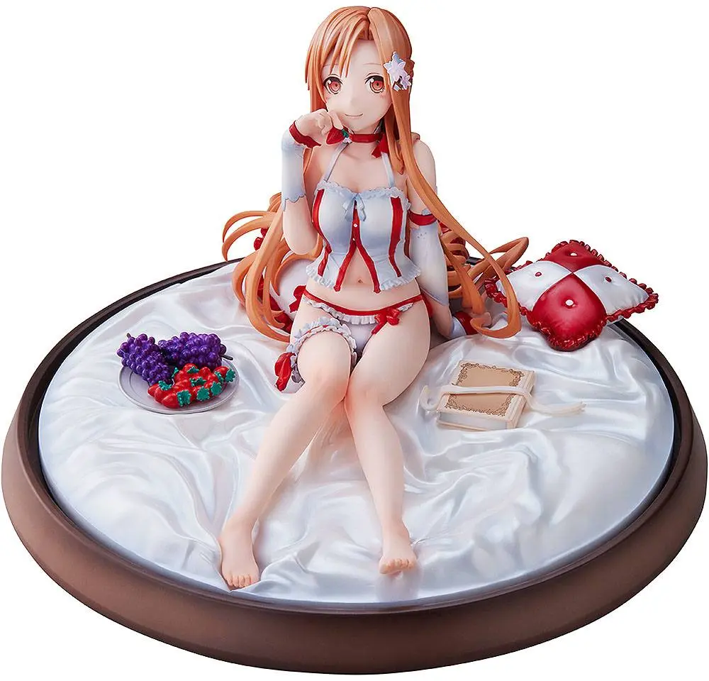 Sword Art Online PVC Statue 1/7 Asuna Negligee Ver. KADOKAWA Special Set 15 cm termékfotó