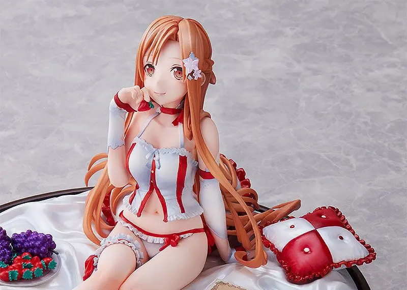 Sword Art Online PVC Statue 1/7 Asuna Negligee Ver. KADOKAWA Special Set 15 cm termékfotó