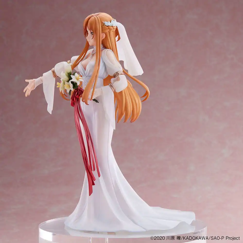 Sword Art Online PVC Statue 1/7 Asuna Wedding Ver. 25 cm product photo