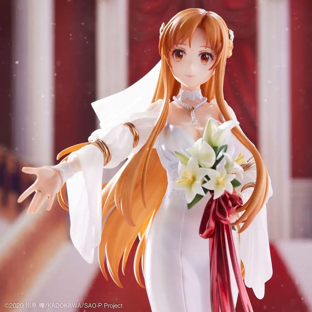 Sword Art Online PVC Statue 1/7 Asuna Wedding Ver. 25 cm termékfotó