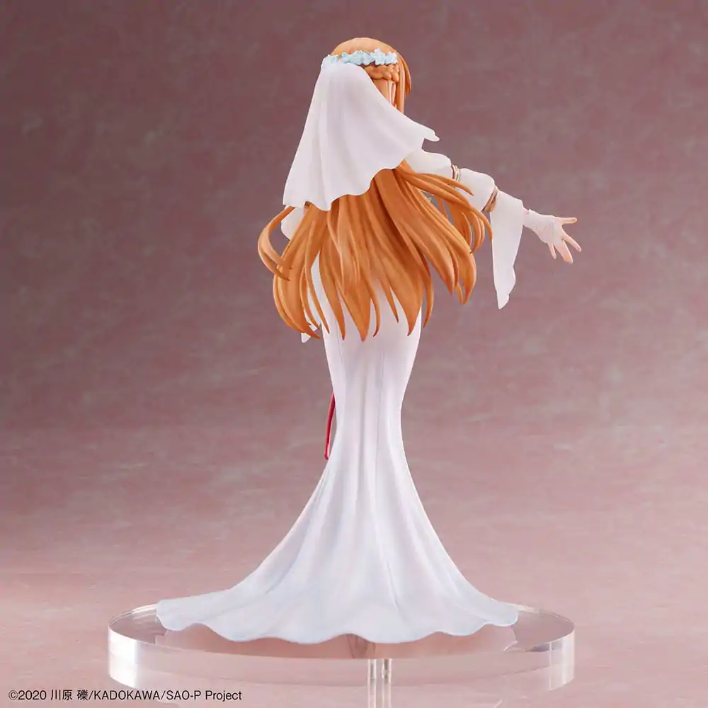 Sword Art Online PVC Statue 1/7 Asuna Wedding Ver. 25 cm product photo