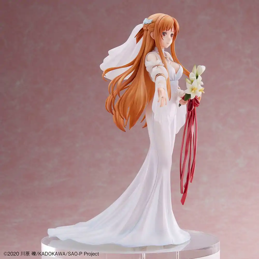 Sword Art Online PVC Statue 1/7 Asuna Wedding Ver. 25 cm termékfotó