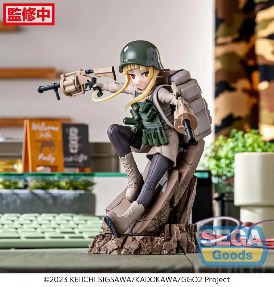 Sword Art Online Alternative: Gun Gale Online II Luminasta PVC Statue Fukaziroh 17 cm product photo