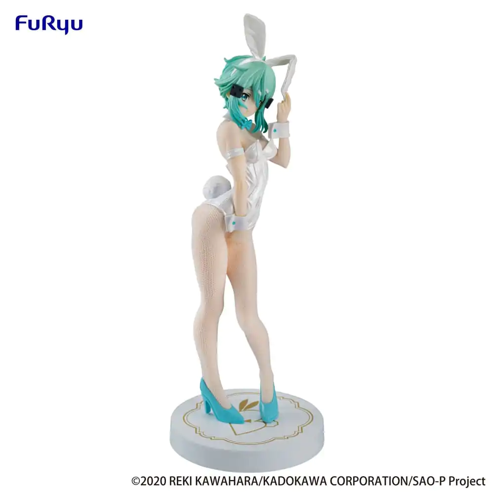 Sword Art Online BiCute Bunnies PVC Statue Sinon White Pearl Ver. 28 cm product photo