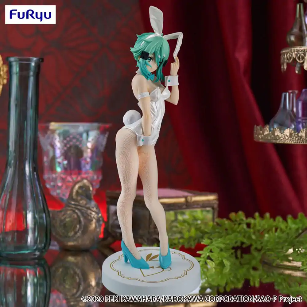 Sword Art Online BiCute Bunnies PVC Statue Sinon White Pearl Ver. 28 cm product photo