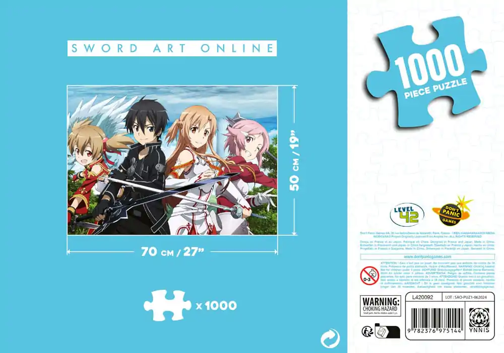 Sword Art Online Puzzle Characters (1000 pieces) termékfotó