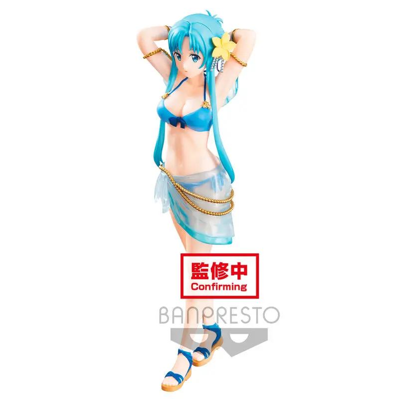 Sword Art Online Espresto Statue Asuna Jewelry Materials Swimsuit 22 cm product photo