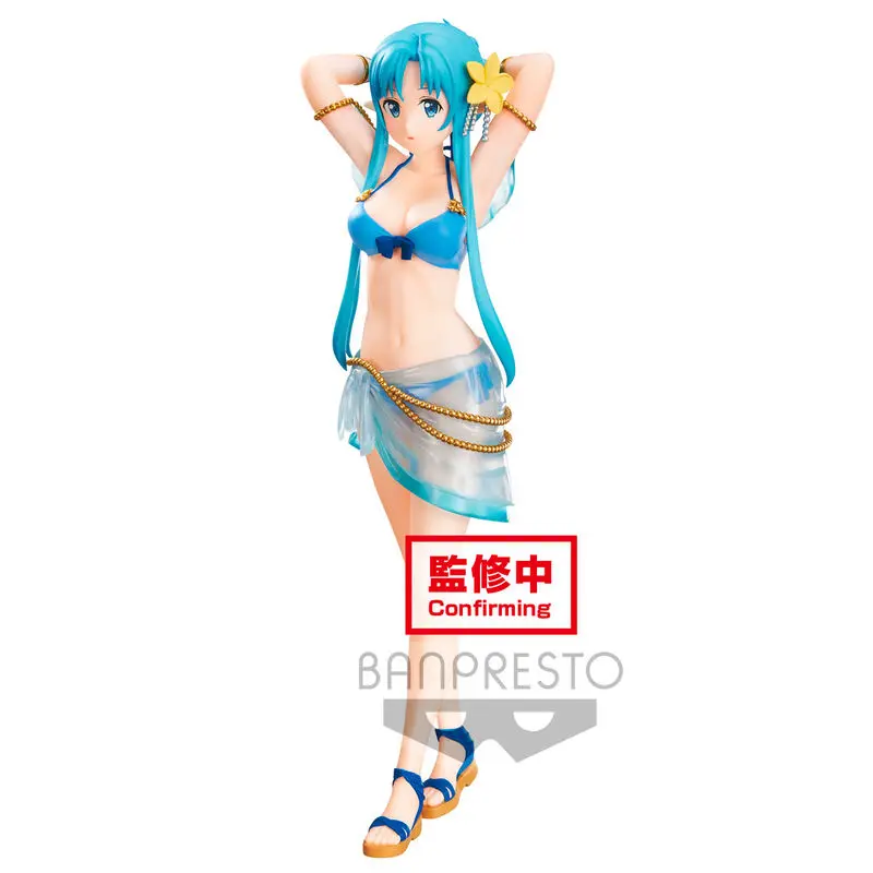 Sword Art Online Espresto Statue Asuna Jewelry Materials Swimsuit 22 cm product photo