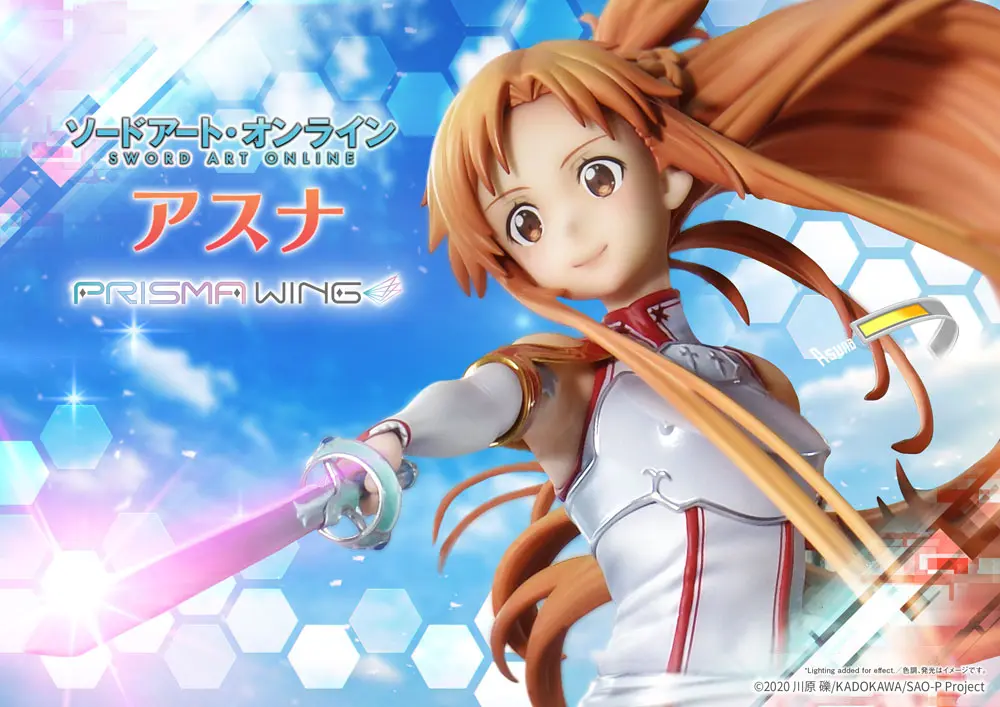 Sword Art Online Prisma Wing PVC Statue 1/7 Asuna 28 cm product photo