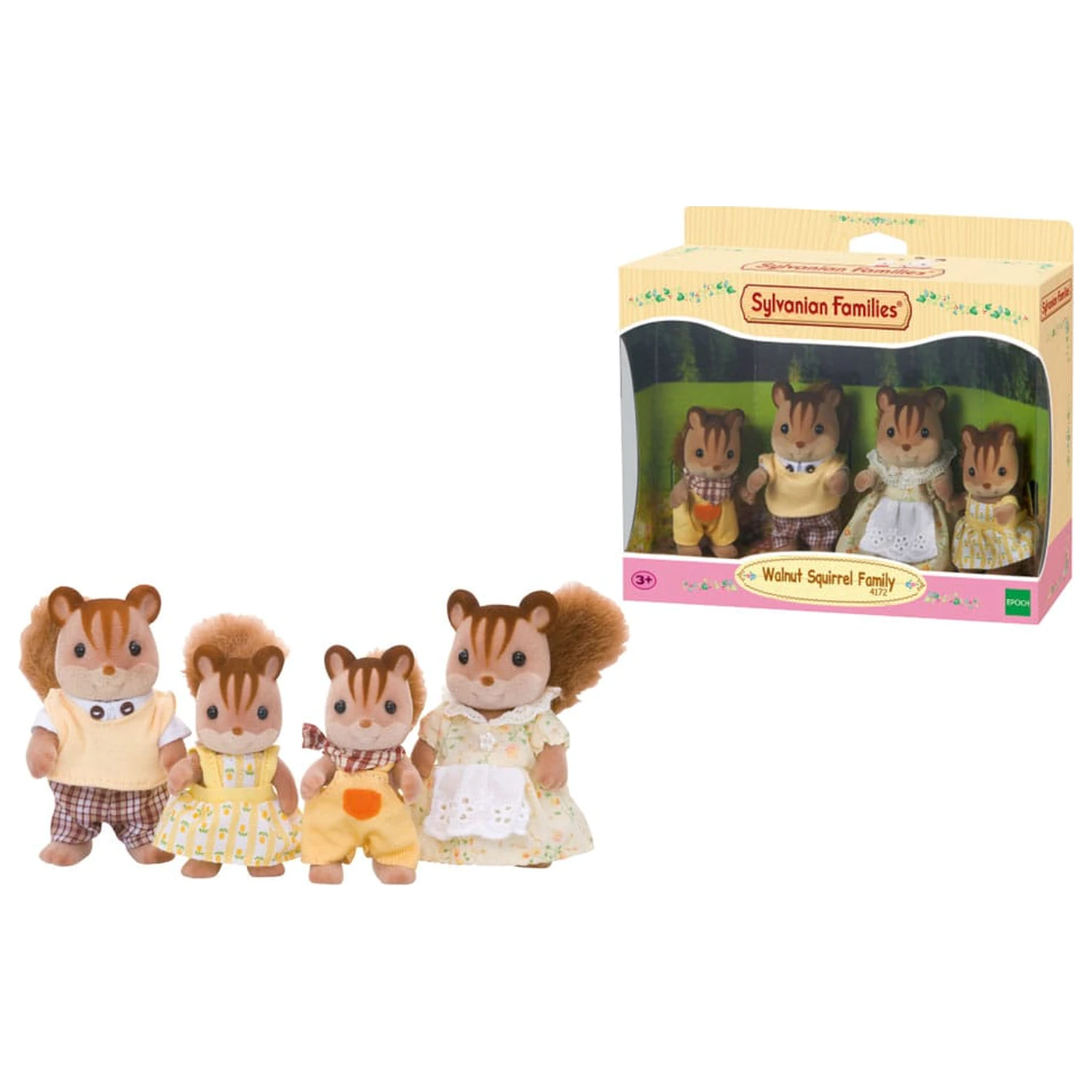 Sylvanian Families: Family Walnut squirrel figure 7 cm  product photo