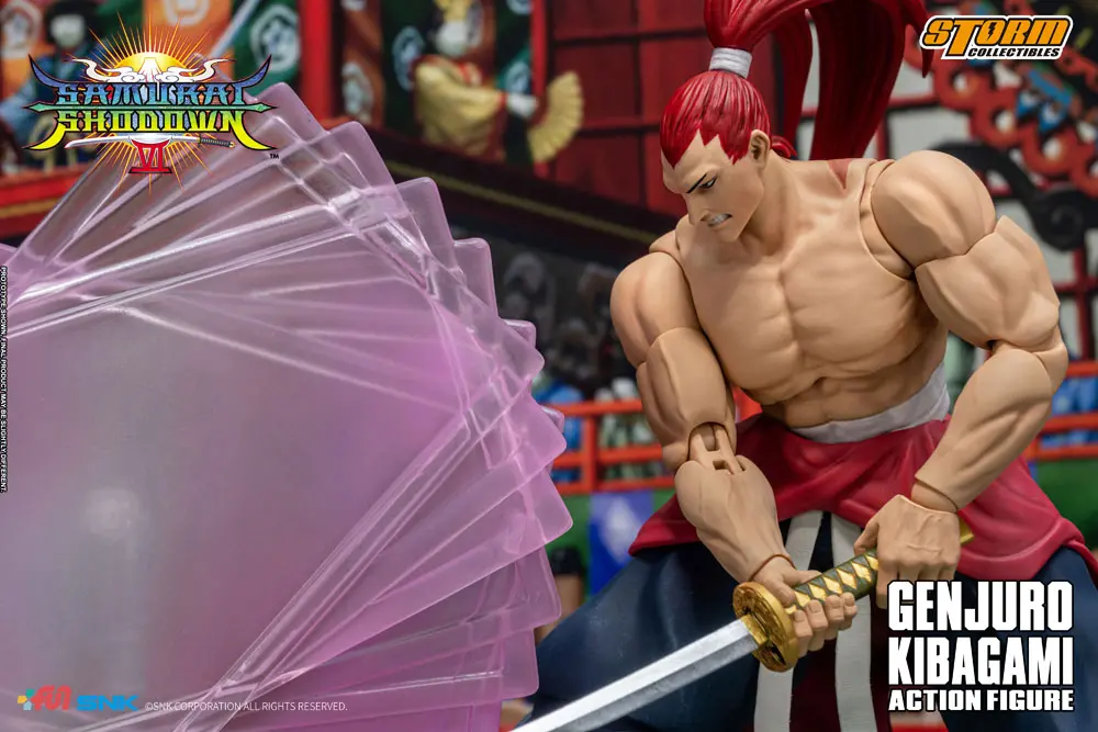 Samurai Shodown VI Action Figure Genjuro Kibagami product photo