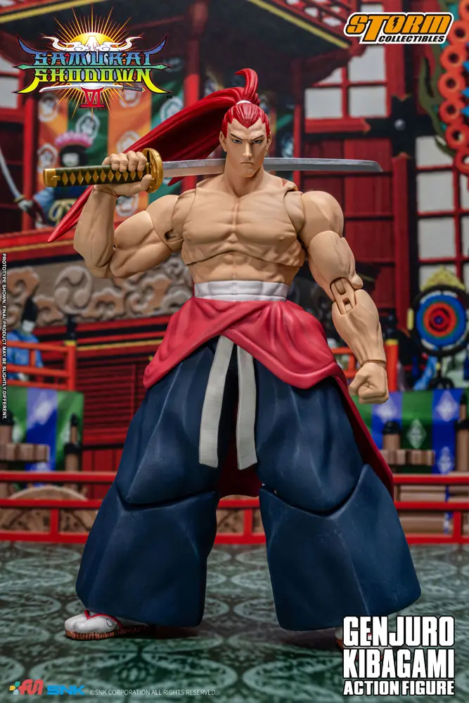 Samurai Shodown VI Action Figure Genjuro Kibagami product photo