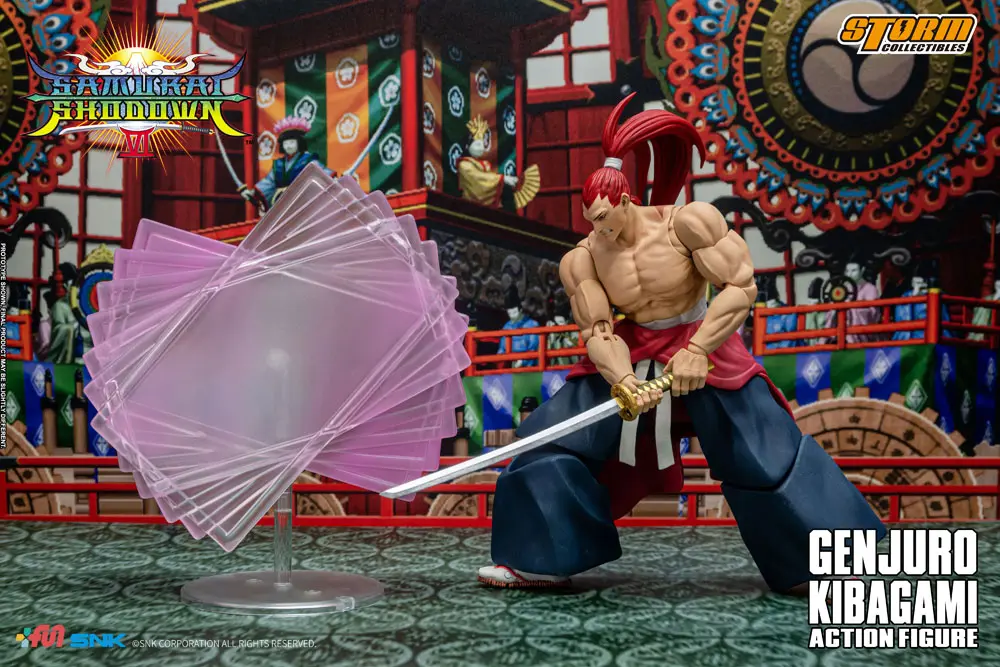 Samurai Shodown VI Action Figure Genjuro Kibagami product photo