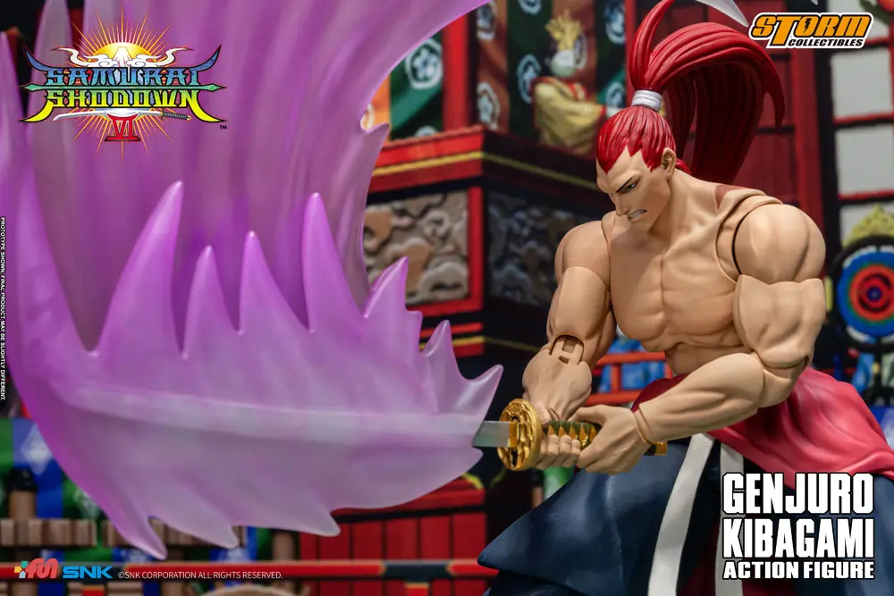 Samurai Shodown VI Action Figure Genjuro Kibagami product photo