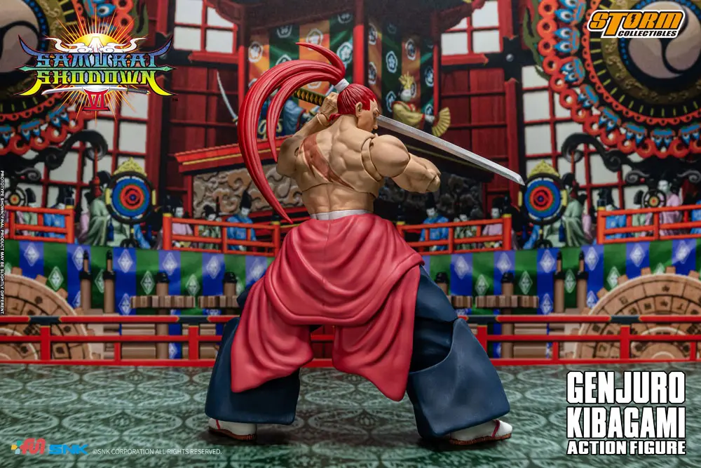 Samurai Shodown VI Action Figure Genjuro Kibagami product photo