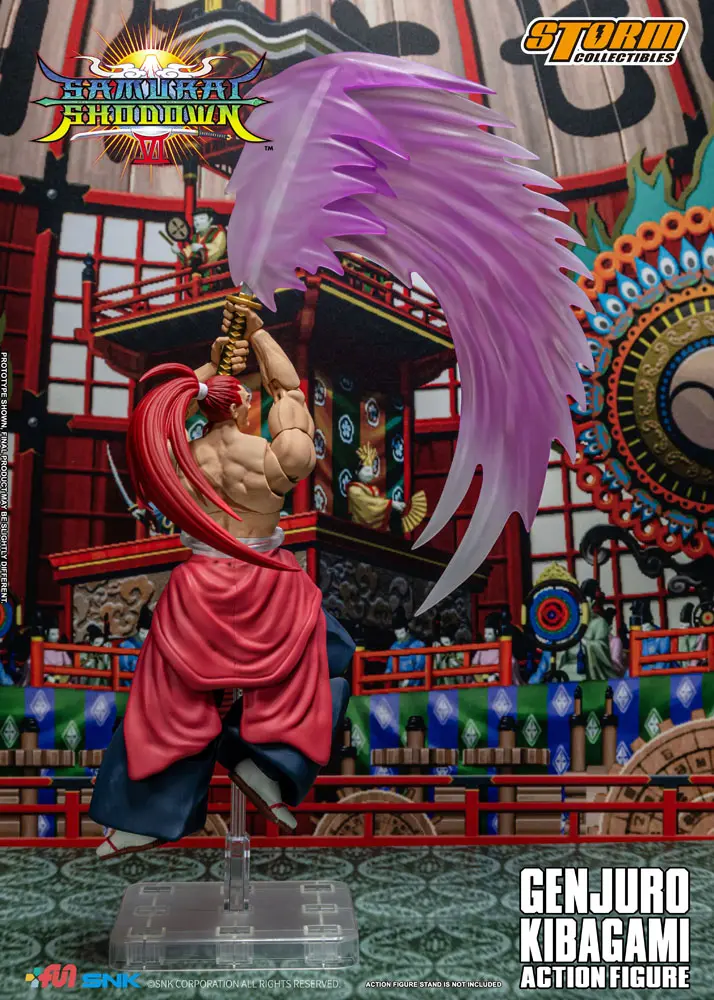 Samurai Shodown VI Action Figure Genjuro Kibagami product photo