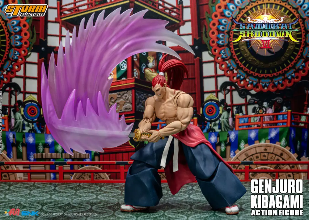 Samurai Shodown VI Action Figure Genjuro Kibagami product photo