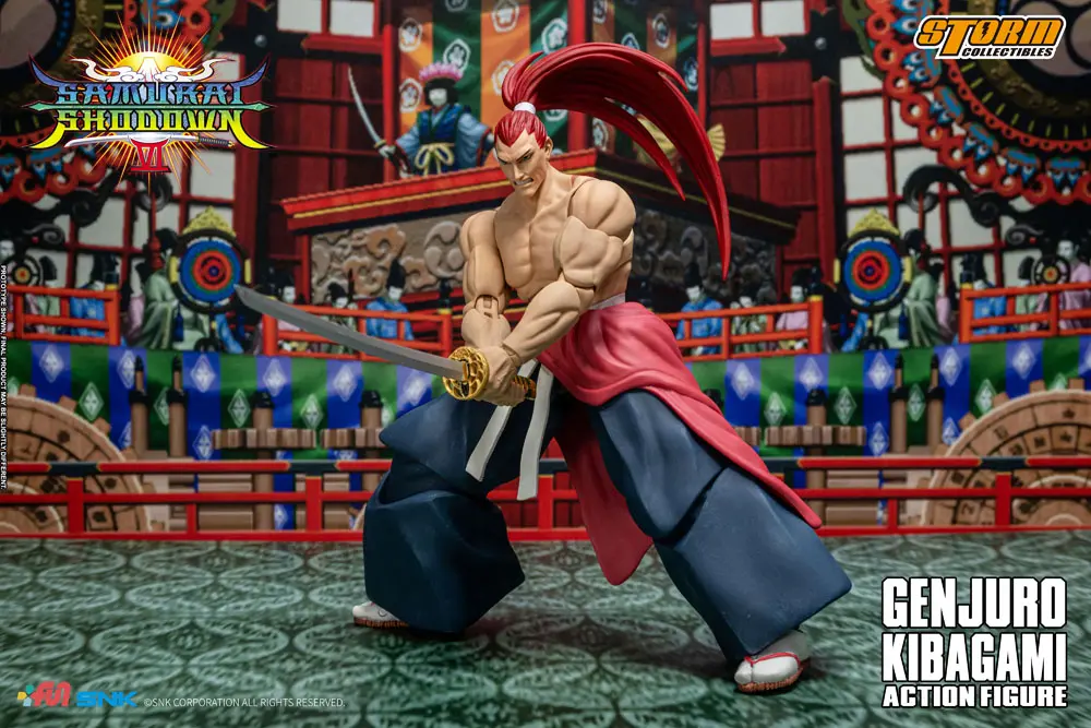 Samurai Shodown VI Action Figure Genjuro Kibagami product photo