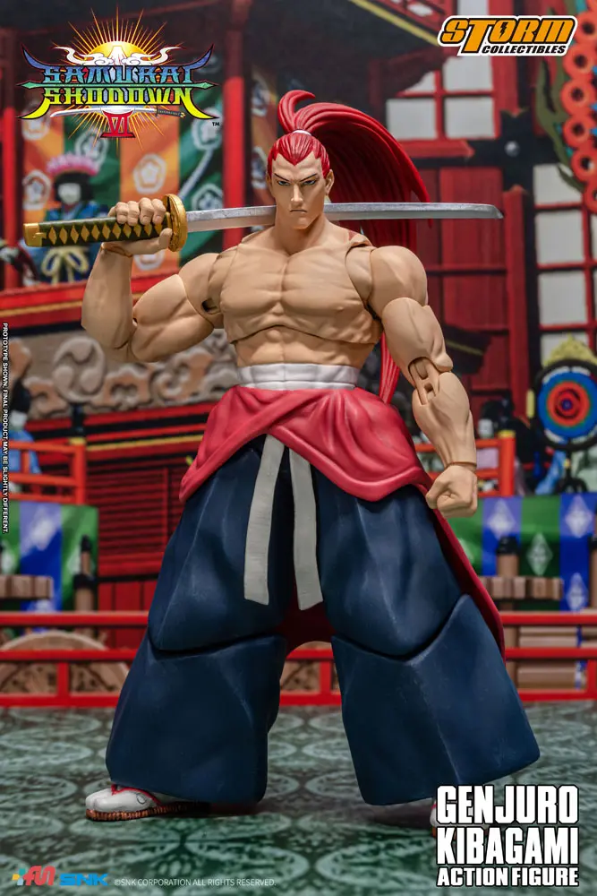 Samurai Shodown VI Action Figure Genjuro Kibagami product photo
