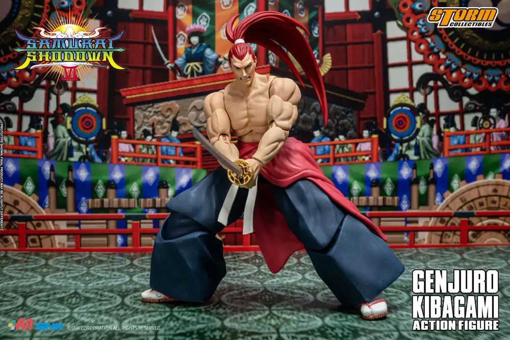 Samurai Shodown VI Action Figure Genjuro Kibagami product photo