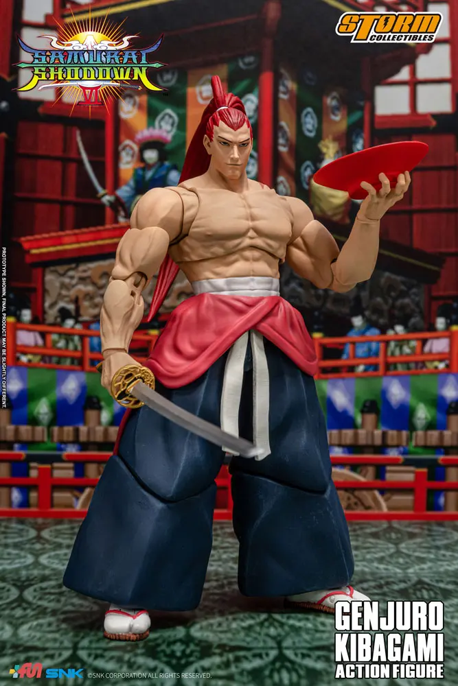 Samurai Shodown VI Action Figure Genjuro Kibagami product photo