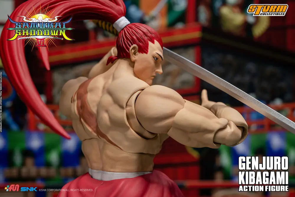 Samurai Shodown VI Action Figure Genjuro Kibagami product photo