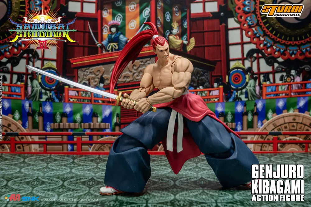 Samurai Shodown VI Action Figure Genjuro Kibagami product photo