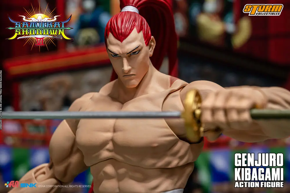Samurai Shodown VI Action Figure Genjuro Kibagami product photo