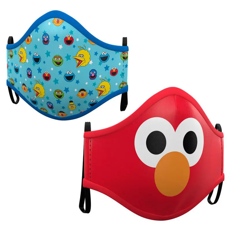 Sesame Street pack 2 assorted tween face masks product photo