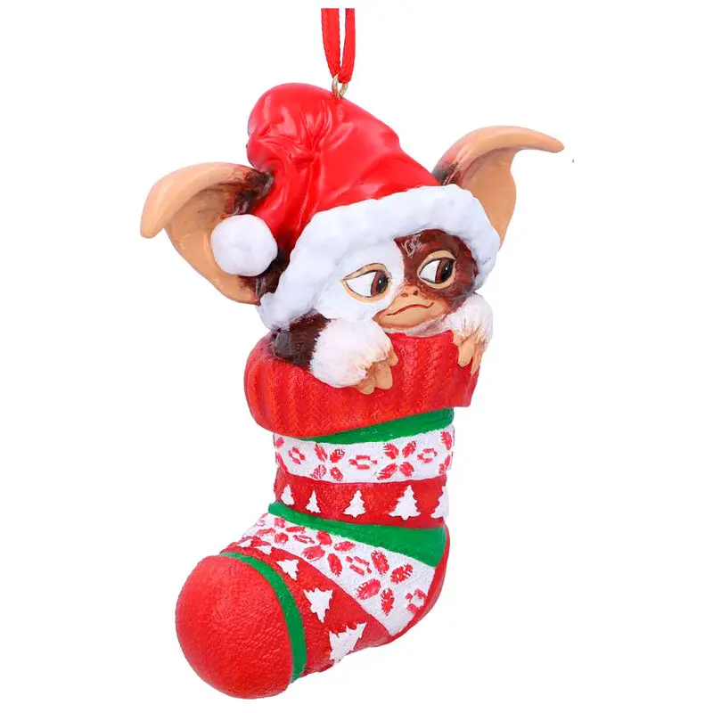Gremlins Gizmo in Stocking Christmas hanging ornament product photo