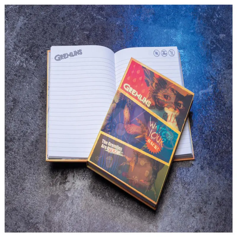 Gremlins lenticular notebook product photo