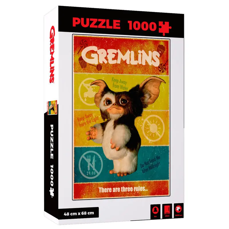 Gremlins Jigsaw Puzzle There Are Three Rules termékfotó