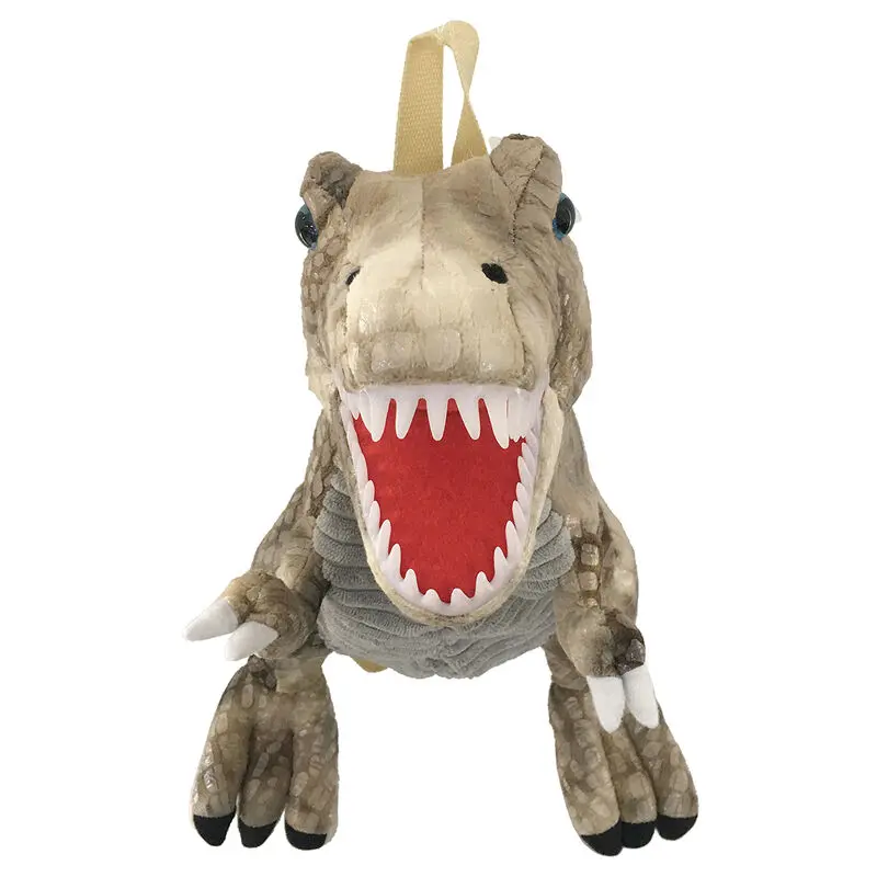 T-Rex Borwn plush backpack 45cm product photo