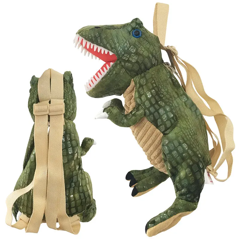 T-Rex Green plush backpack 45cm product photo